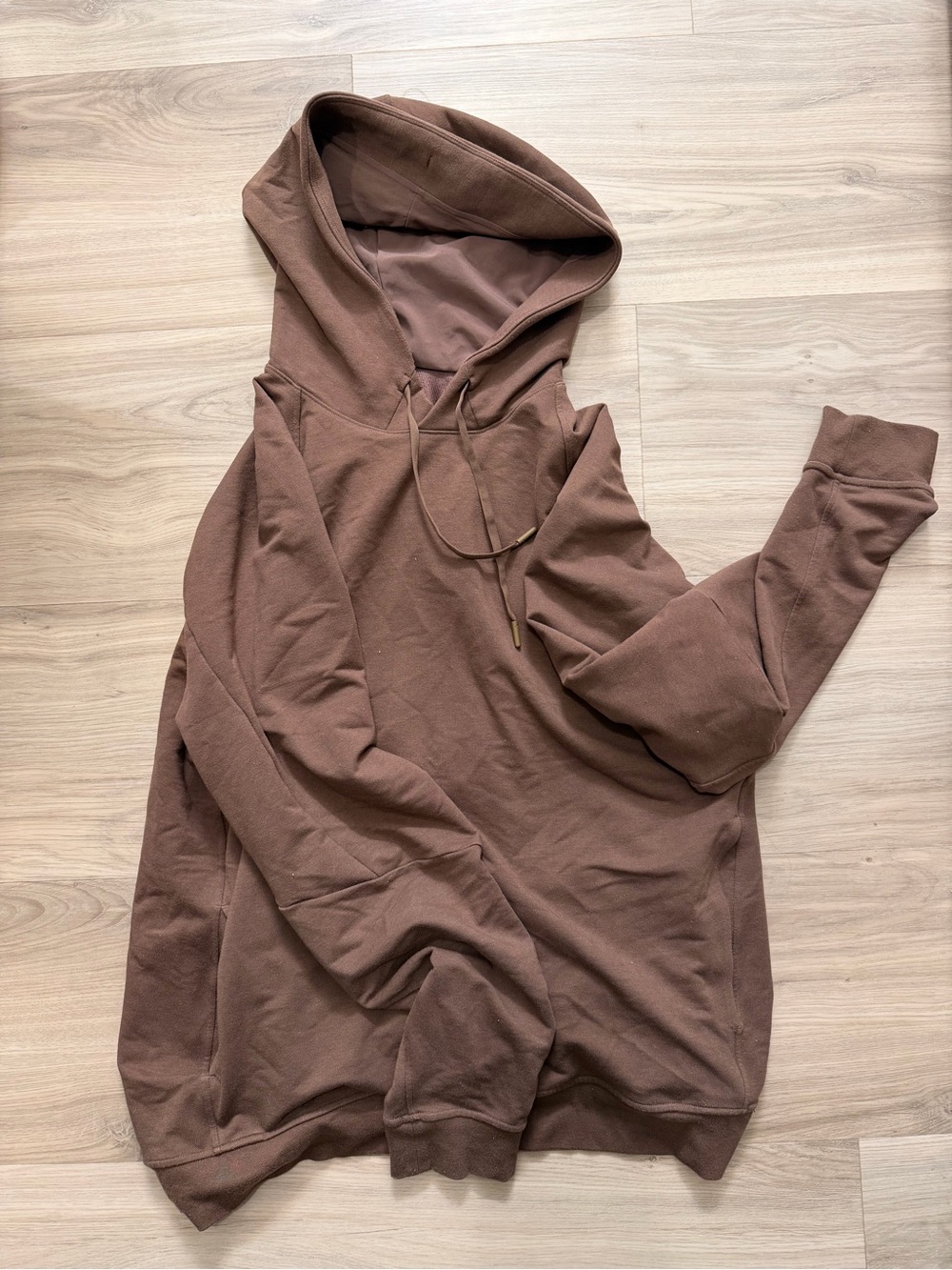 Lululemon Cozy Oversized Brown Hoodie